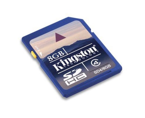 Paměťová karta 8GB